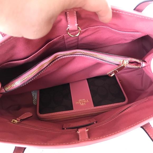 ❤️🌷coach carryalldrawstring tote set/shoulder bag - Picture 7 of 8